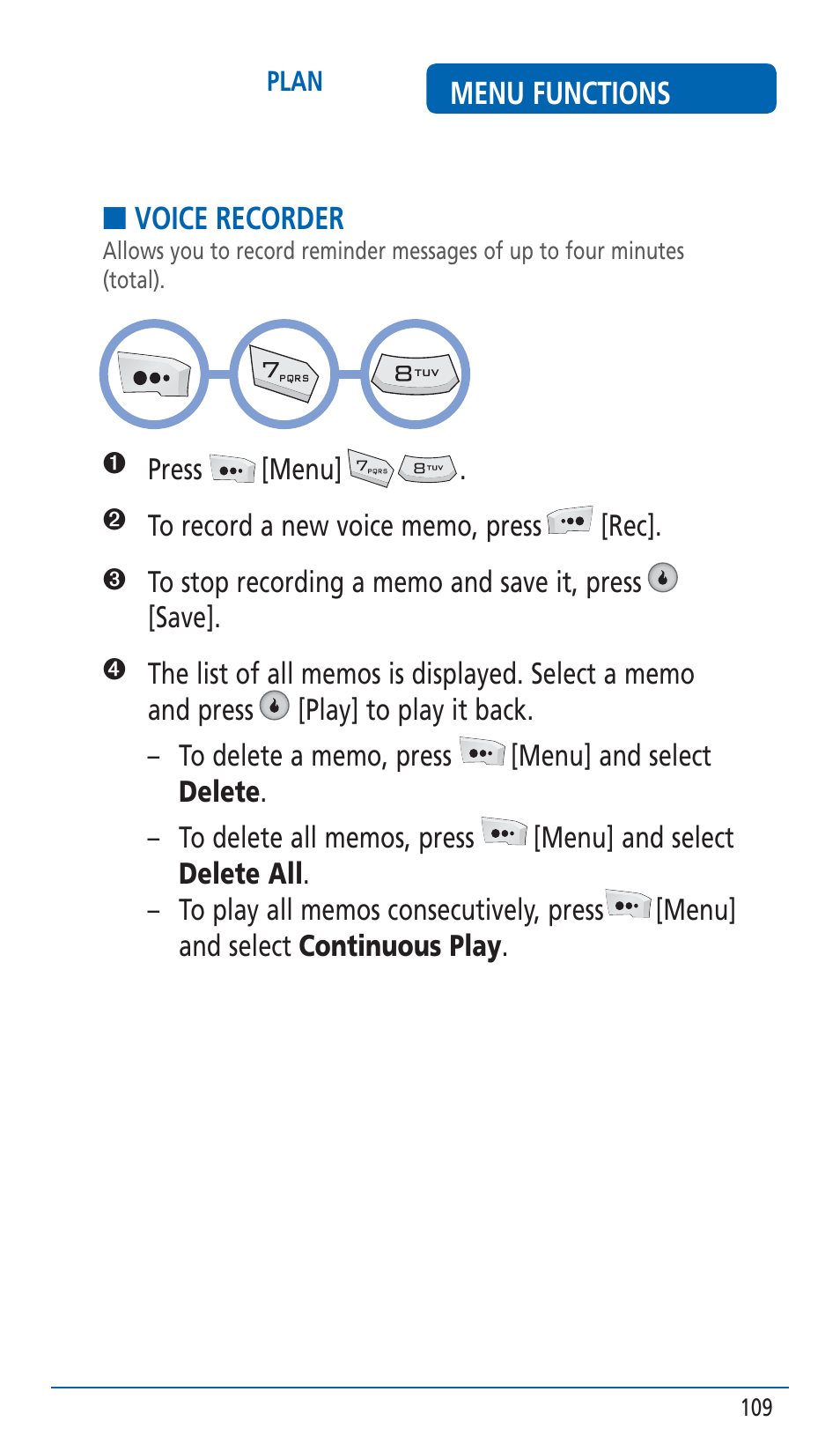 Pantech HERO Cell phone User Manual | Page 109 / 158