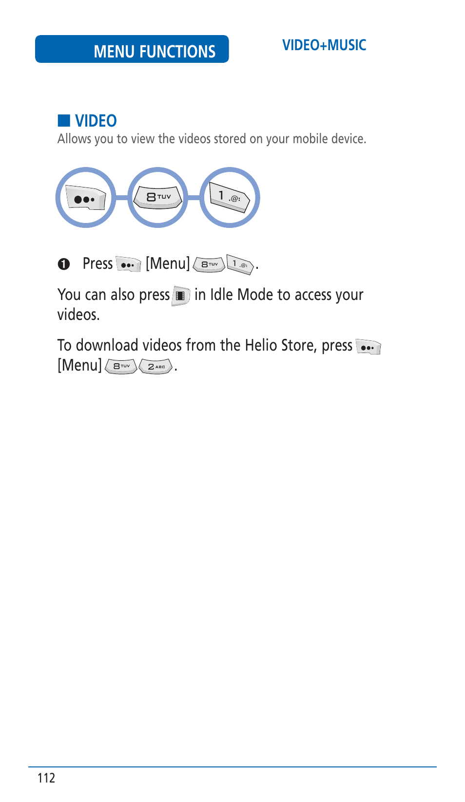 Pantech HERO Cell phone User Manual | Page 112 / 158