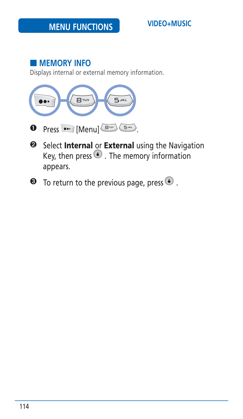 Pantech HERO Cell phone User Manual | Page 114 / 158