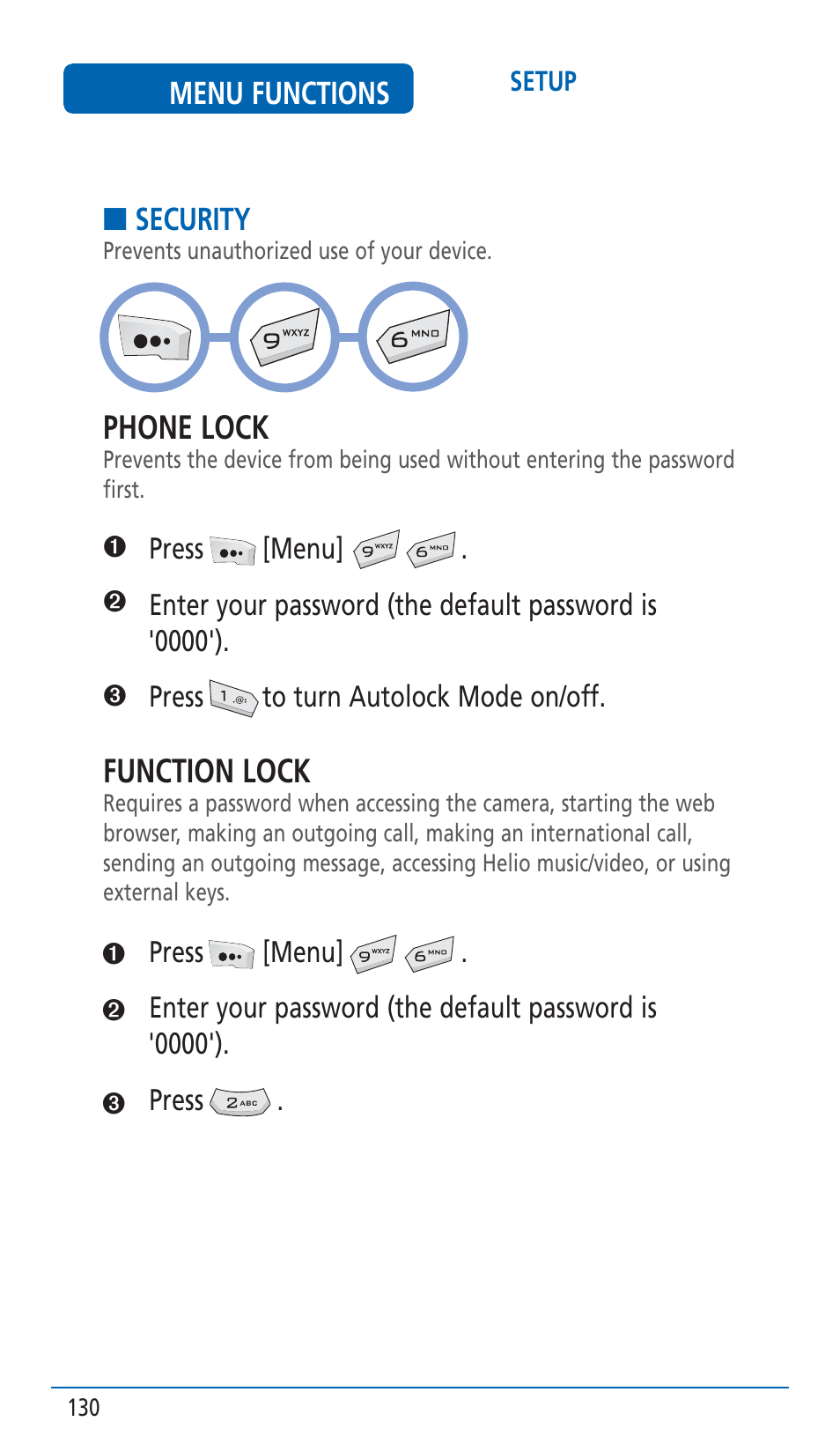 Pantech HERO Cell phone User Manual | Page 130 / 158