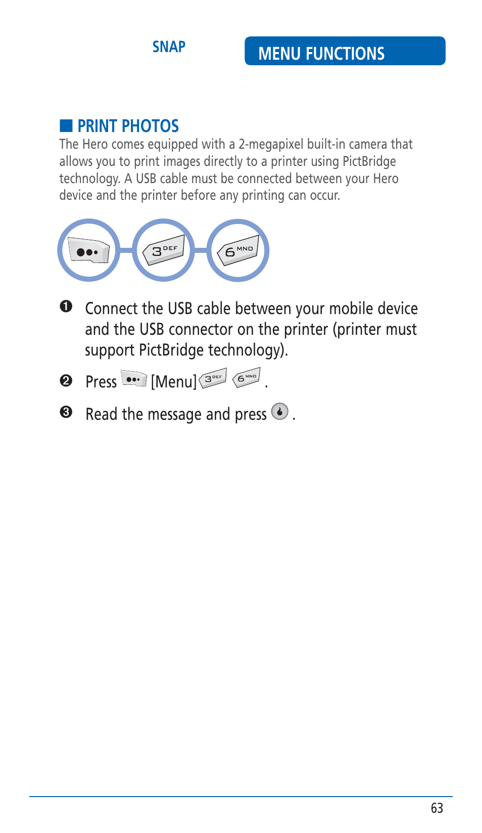 Pantech HERO Cell phone User Manual | Page 63 / 158