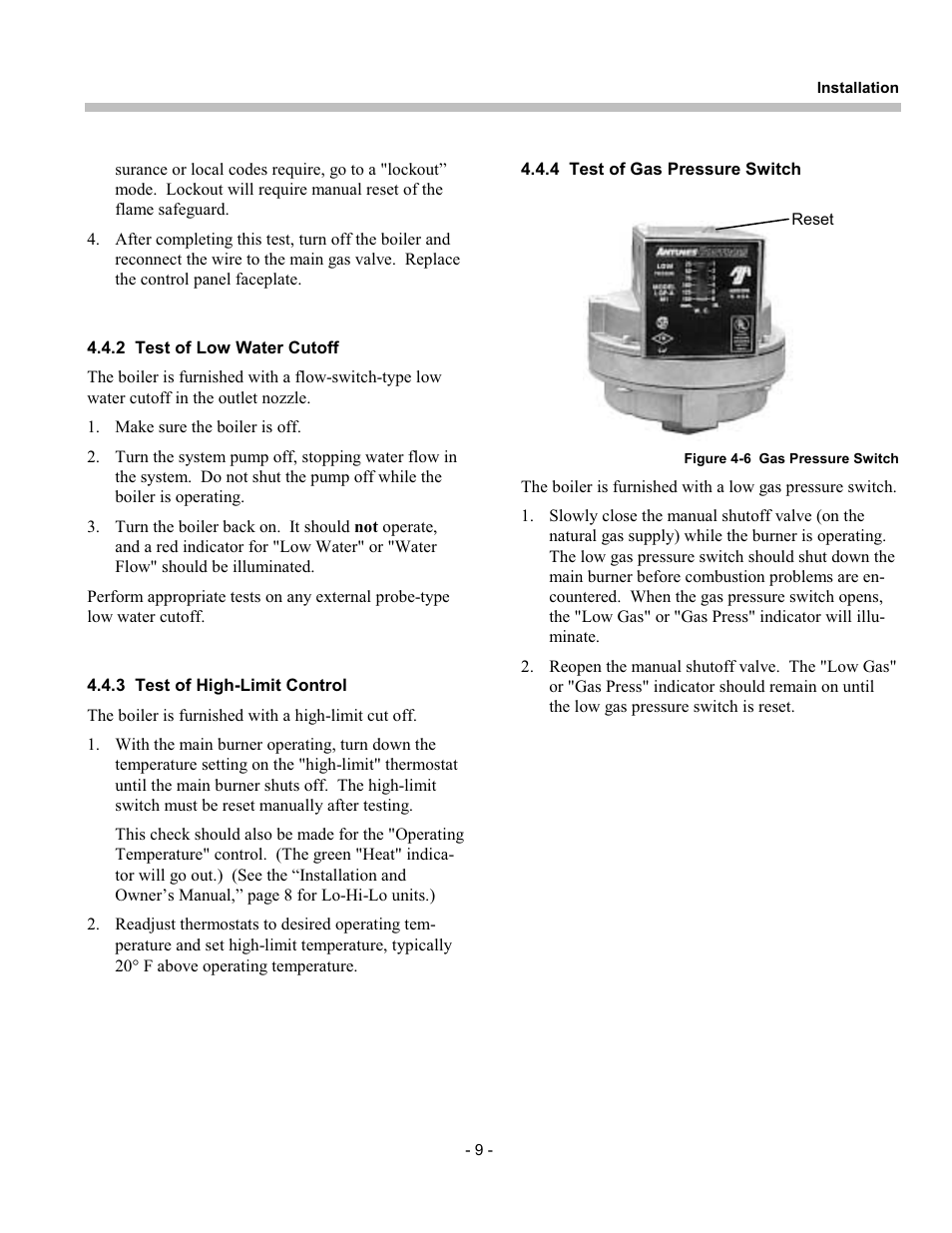 Patterson-Kelley TBIG-03 User Manual | Page 11 / 24