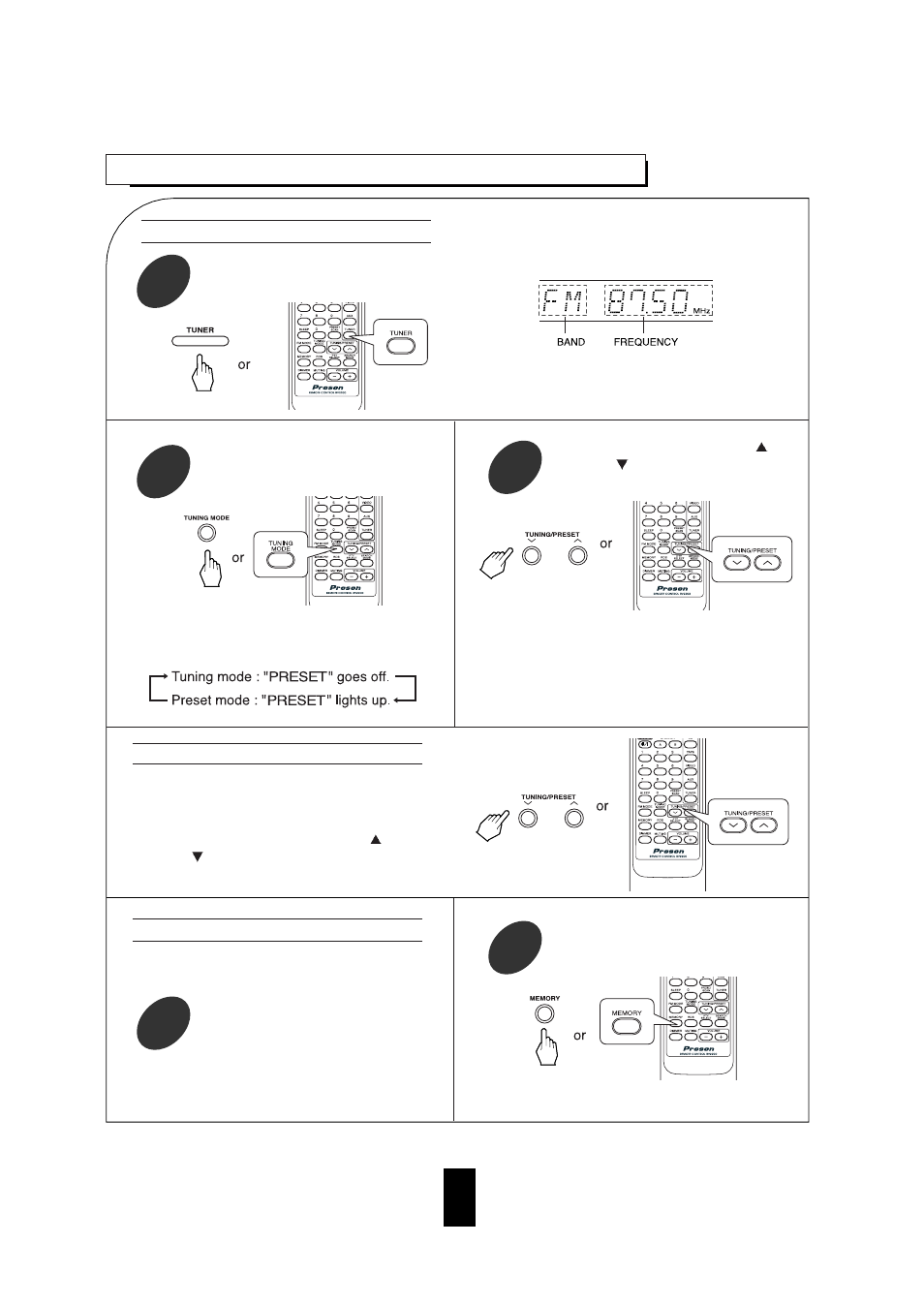 12 listening to radio broadcasts | Proson RV 2200 User Manual | Page 13 / 19