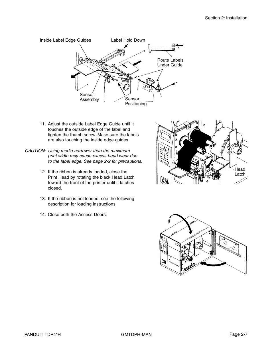 Panduit TDP46H User Manual | Page 19 / 84