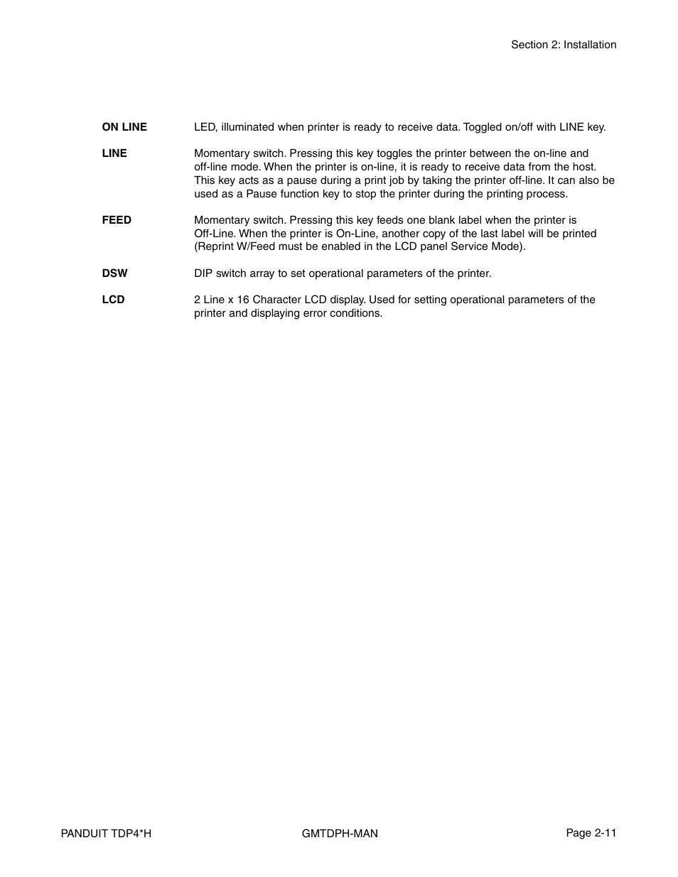 Panduit TDP46H User Manual | Page 23 / 84