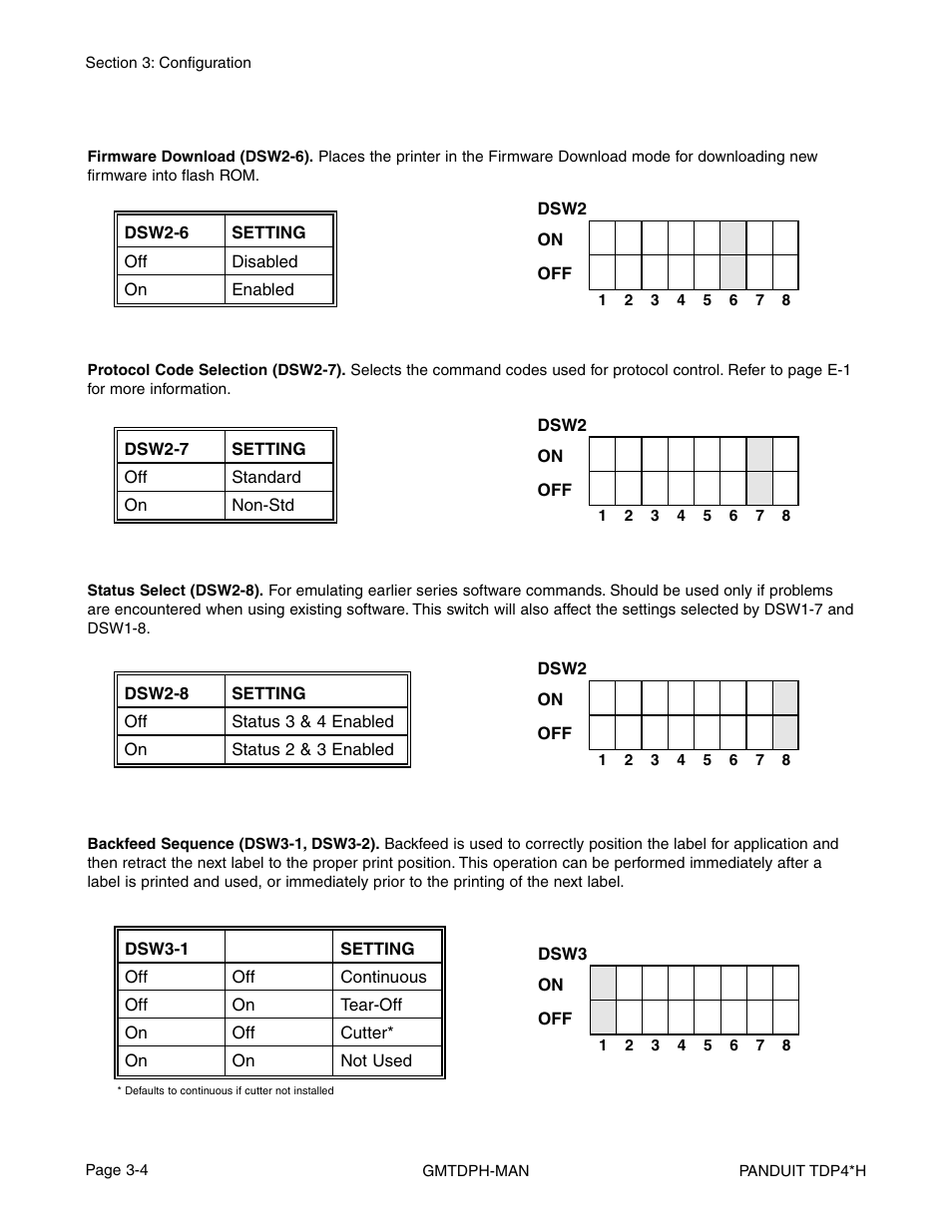 Panduit TDP46H User Manual | Page 30 / 84