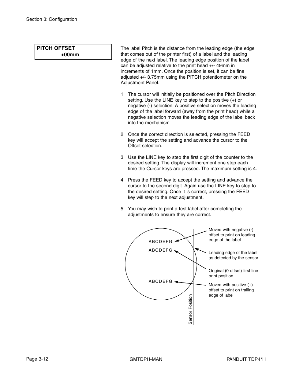 Panduit TDP46H User Manual | Page 38 / 84