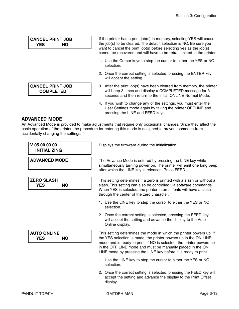 Panduit TDP46H User Manual | Page 39 / 84