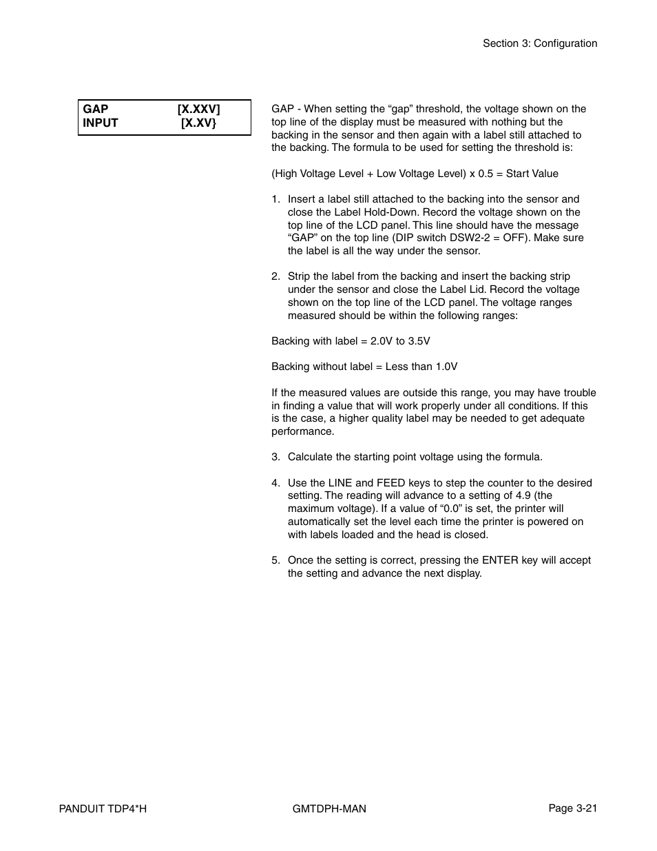 Panduit TDP46H User Manual | Page 47 / 84