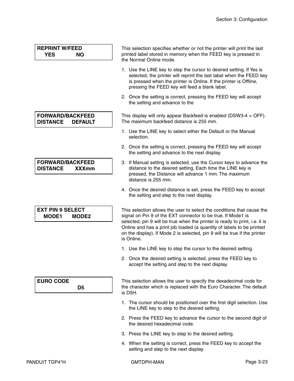 Panduit TDP46H User Manual | Page 49 / 84