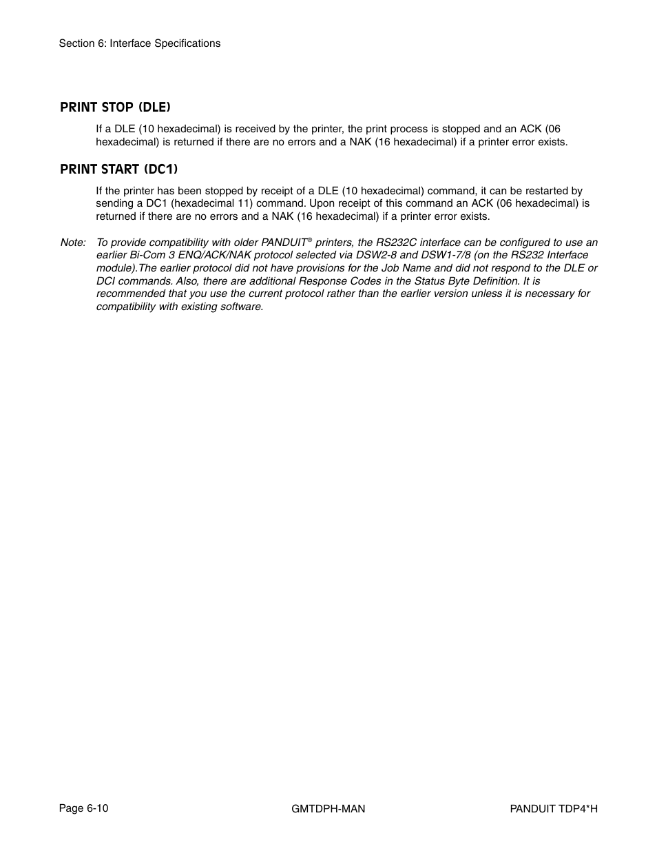 Panduit TDP46H User Manual | Page 76 / 84