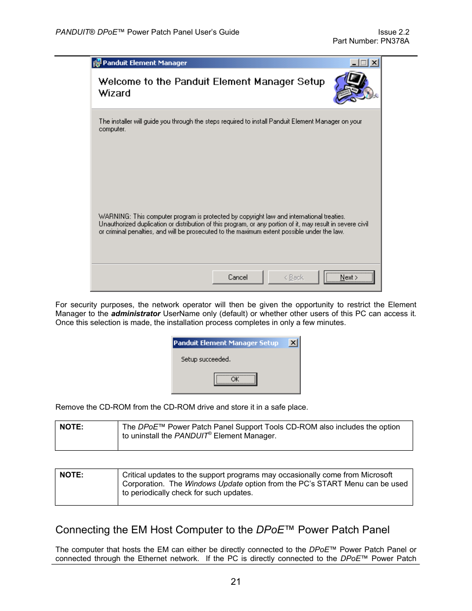 Panduit DPOE24S1X User Manual | Page 22 / 64