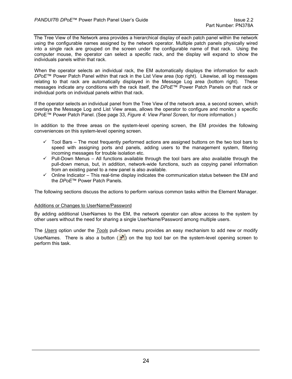 Panduit DPOE24S1X User Manual | Page 25 / 64