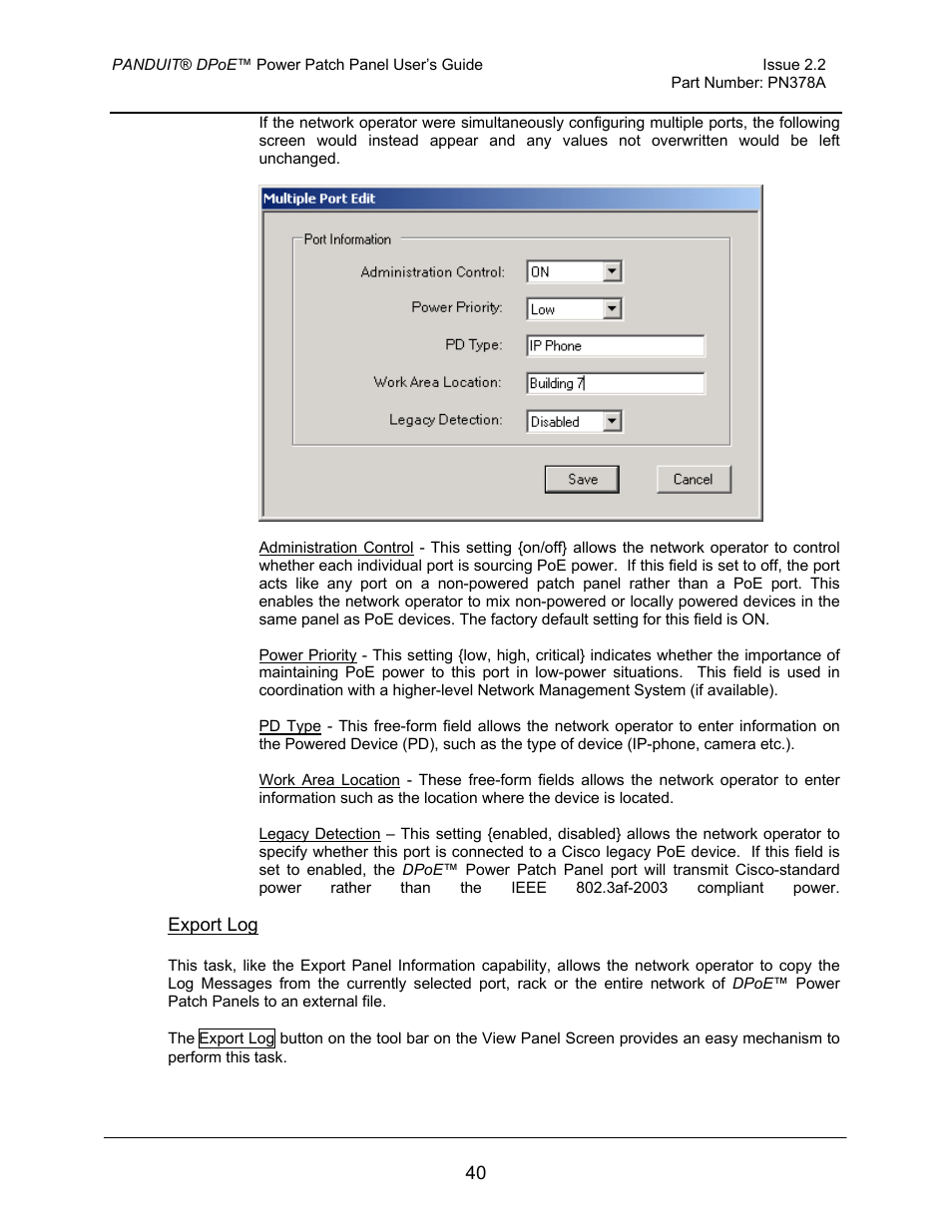 Panduit DPOE24S1X User Manual | Page 41 / 64