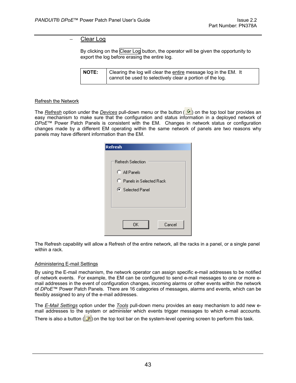 Panduit DPOE24S1X User Manual | Page 44 / 64