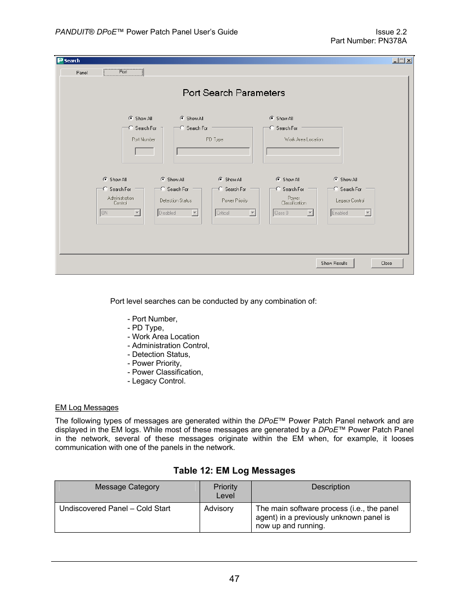 Panduit DPOE24S1X User Manual | Page 48 / 64
