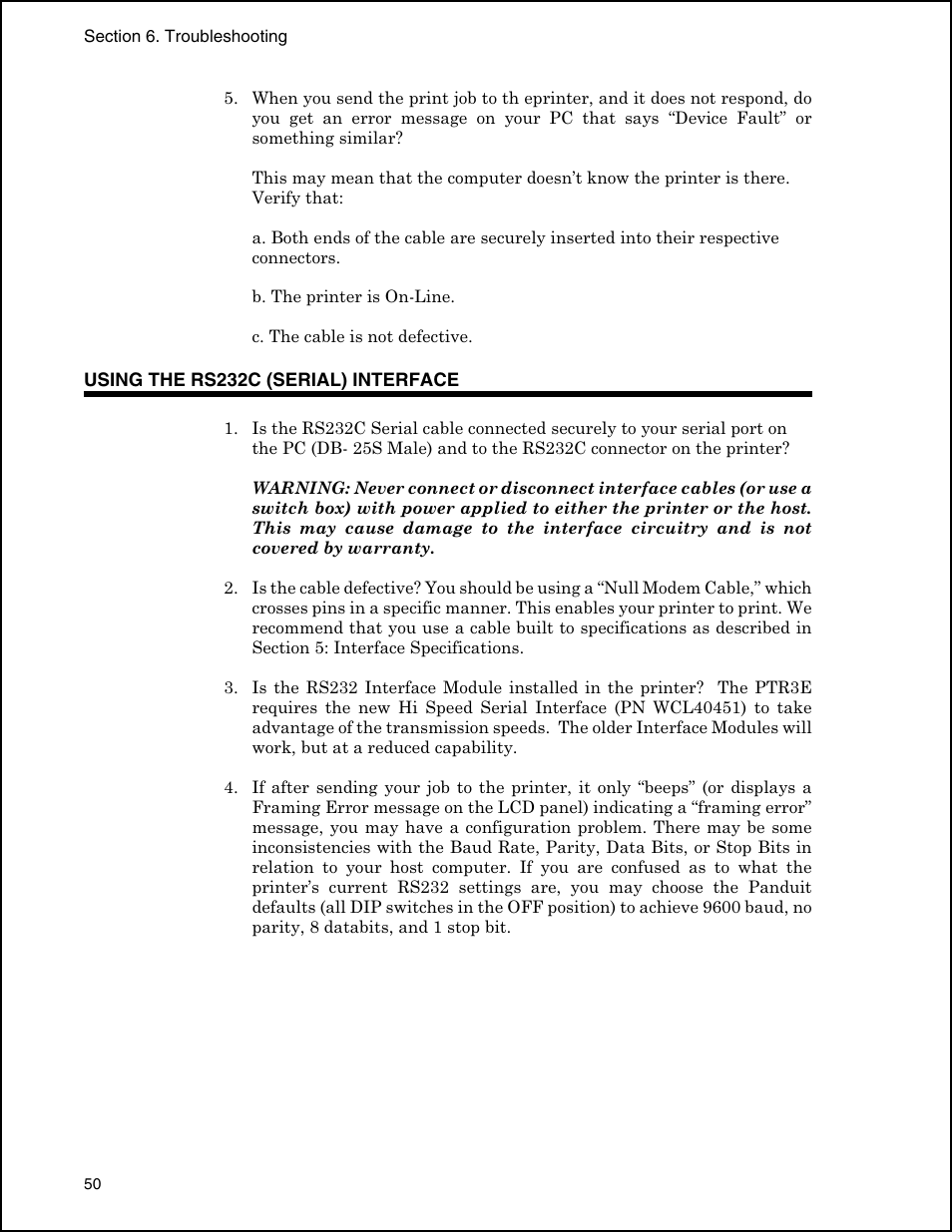 Panduit PTR3E User Manual | Page 58 / 59