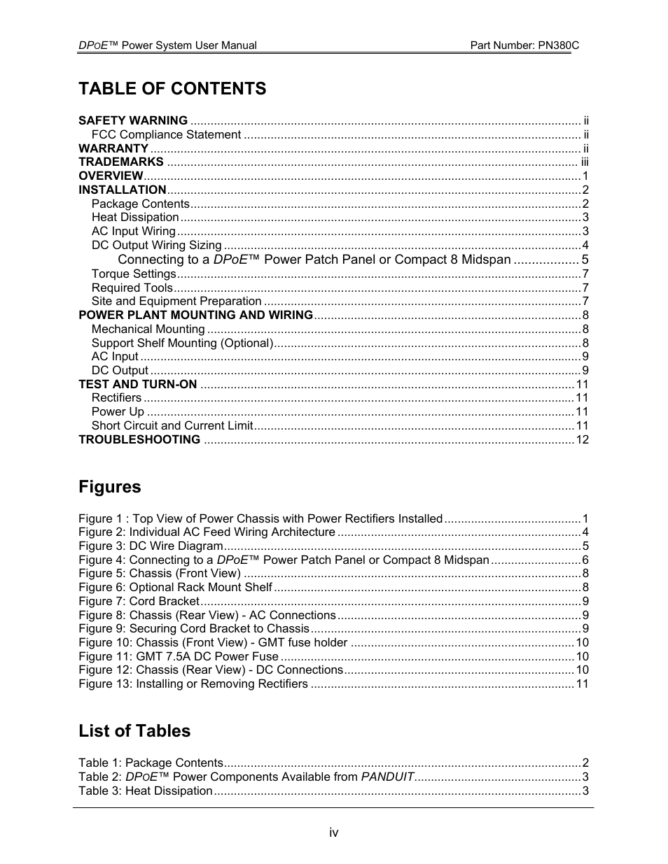 Panduit DPOE PN380C User Manual | Page 4 / 17