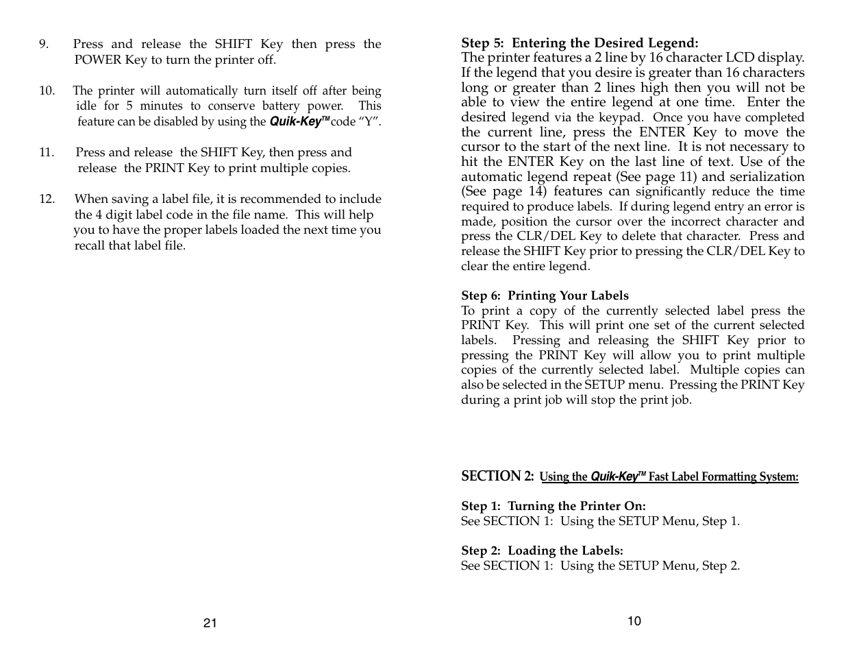 Panduit LS3E User Manual | Page 23 / 30