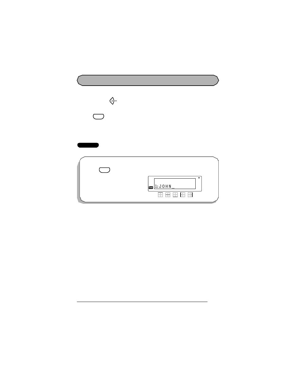 Space key, J o h n | Panduit LS7 User Manual | Page 26 / 74