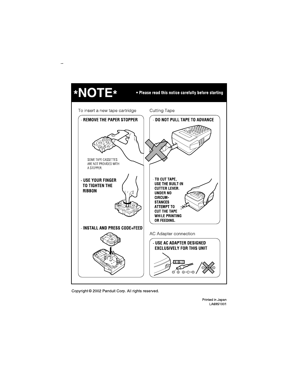 Panduit LS7 User Manual | Page 74 / 74