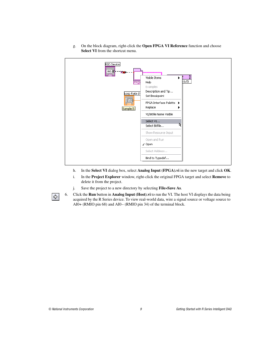 National Instruments R Series Intelligent DAQ PXI-785xR User Manual | Page 9 / 14