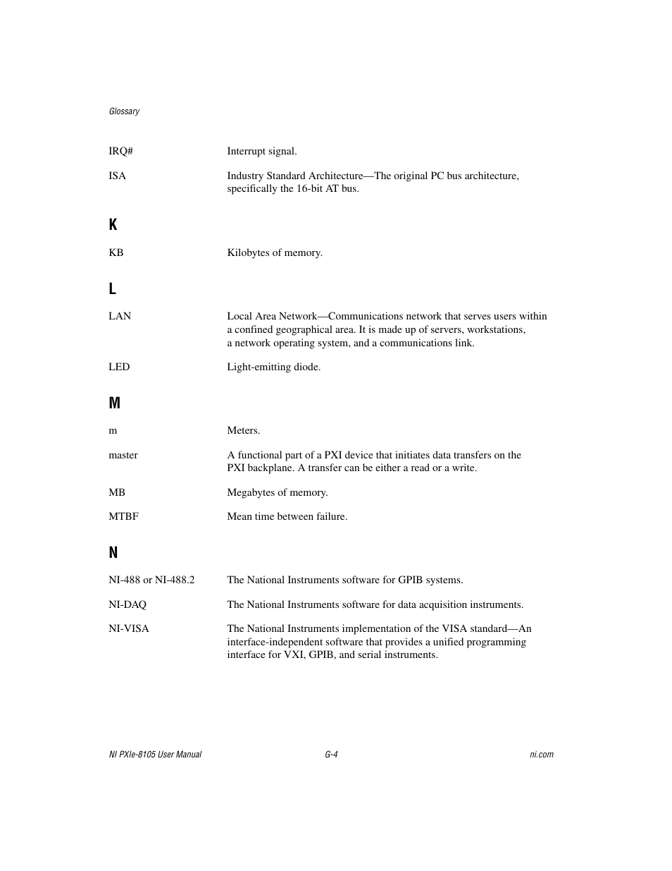 National Instruments NI PXIe-8105 User Manual | Page 68 / 76