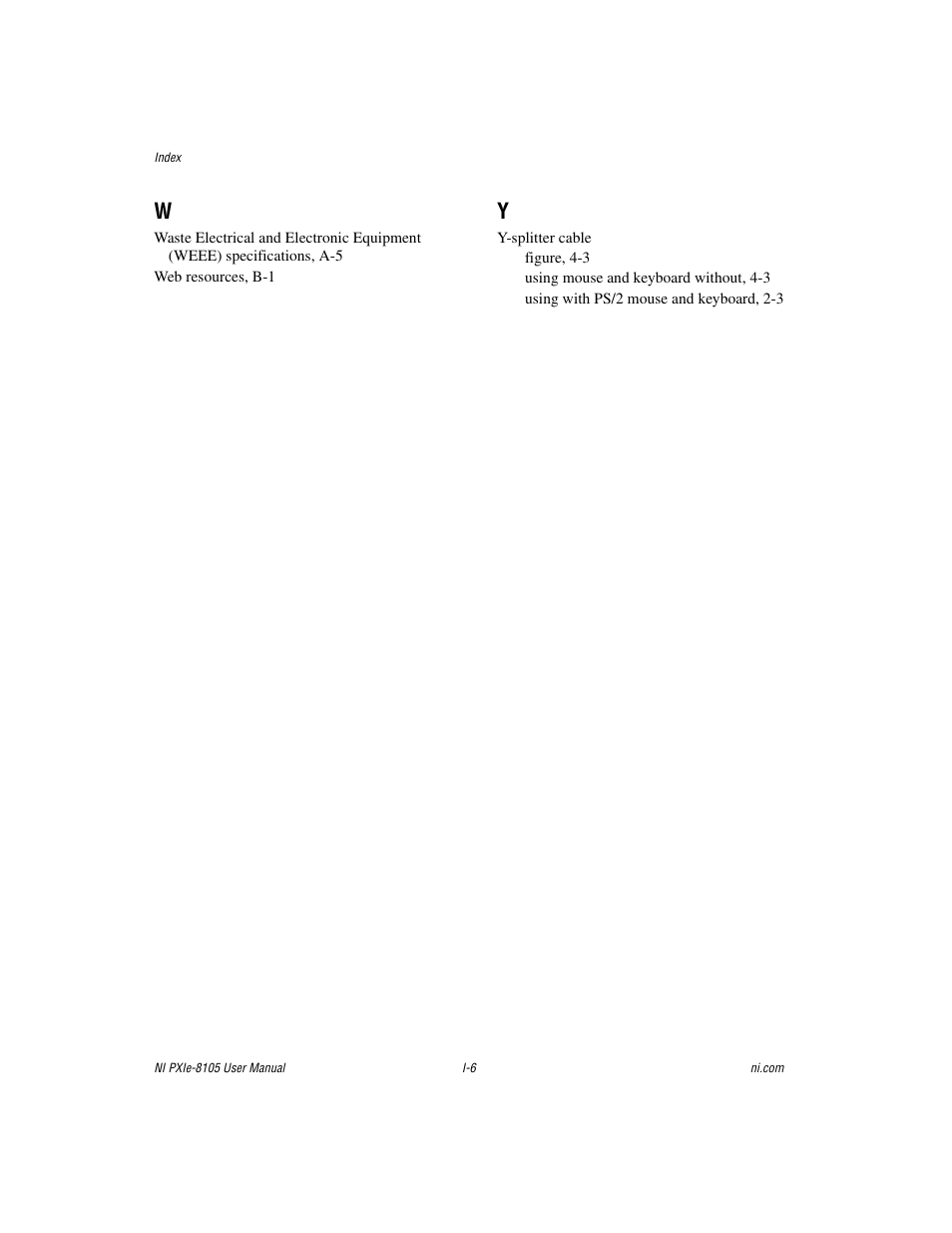 National Instruments NI PXIe-8105 User Manual | Page 76 / 76