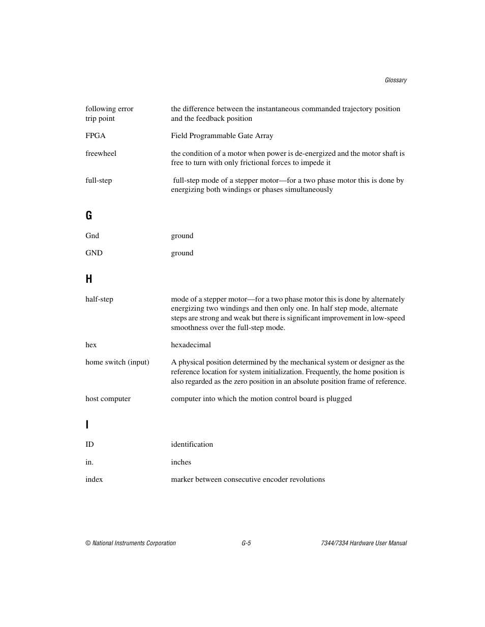 National Instruments 7334 User Manual | Page 57 / 66