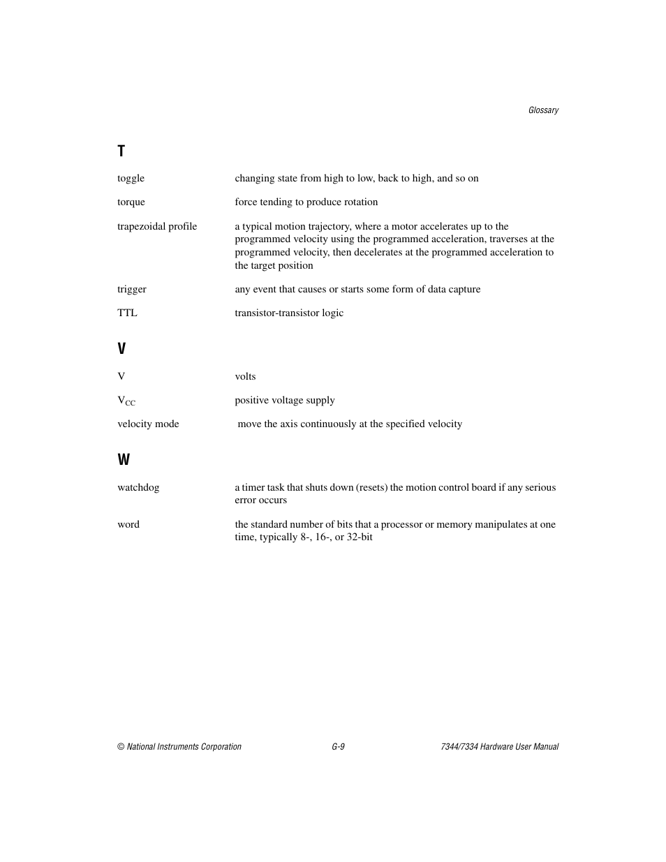 National Instruments 7334 User Manual | Page 61 / 66