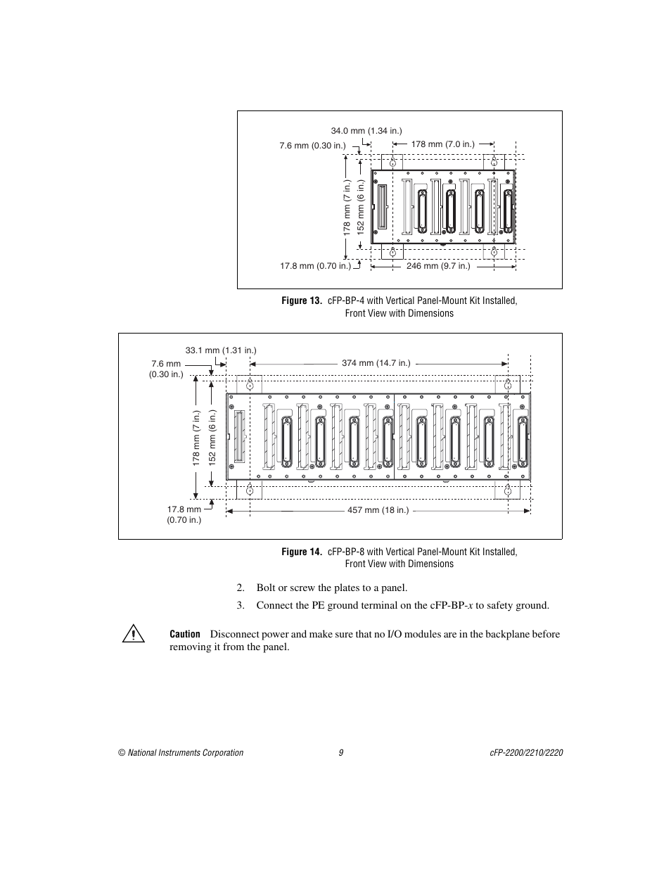 National Instruments Fieldpoint CFP-2220 User Manual | Page 9 / 38