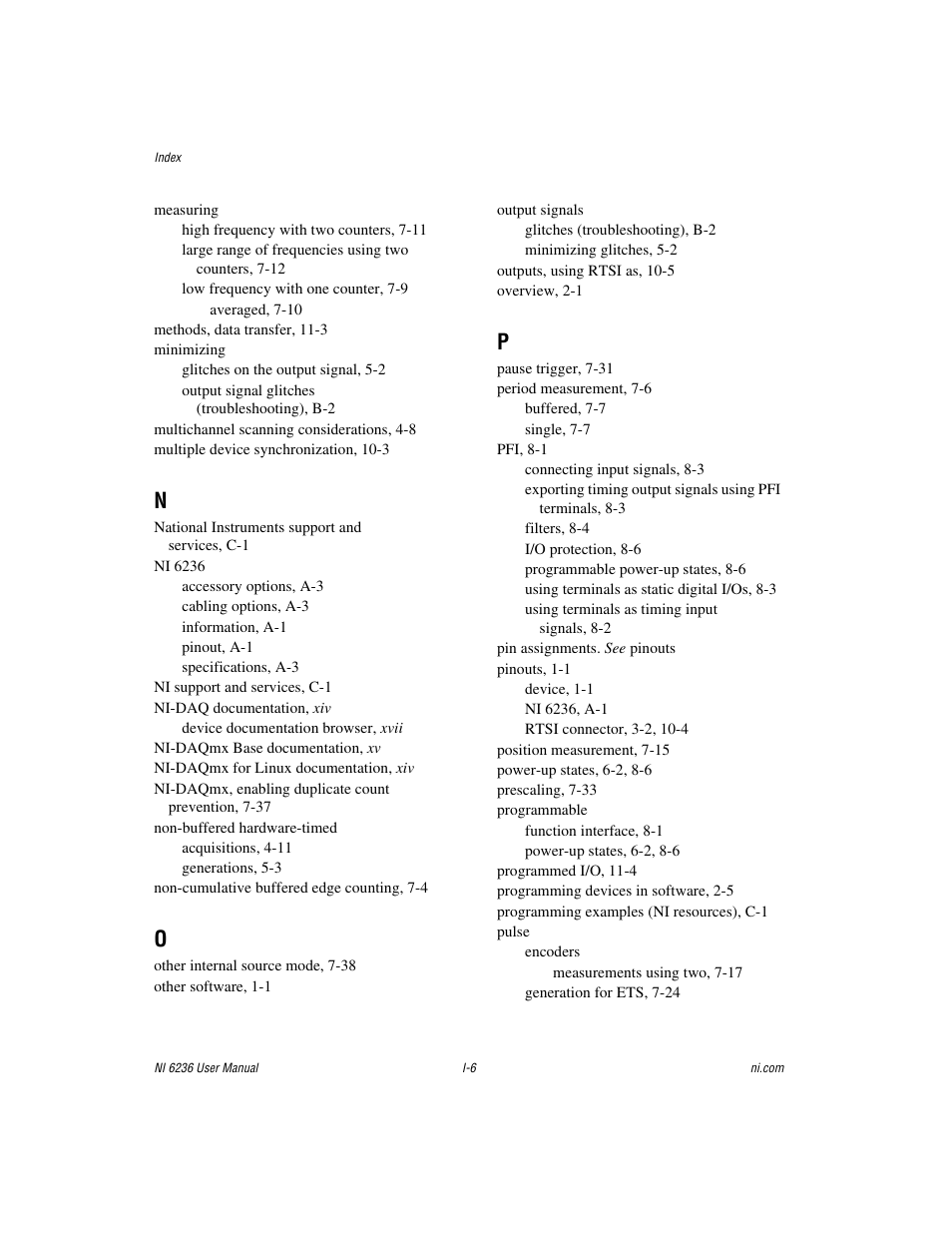 National Instruments DAQ M Series User Manual | Page 159 / 162