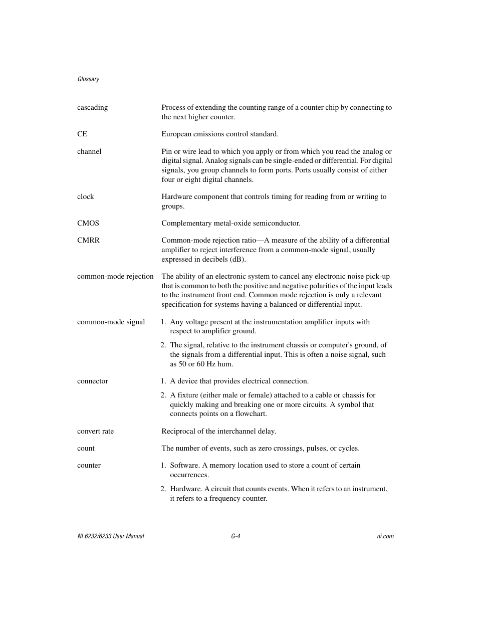 National Instruments NI 6232 User Manual | Page 155 / 180
