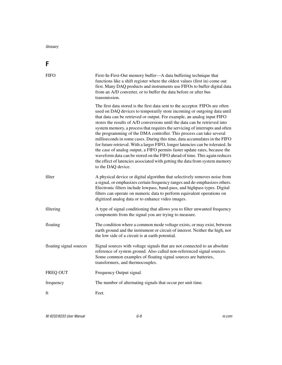 National Instruments NI 6232 User Manual | Page 159 / 180