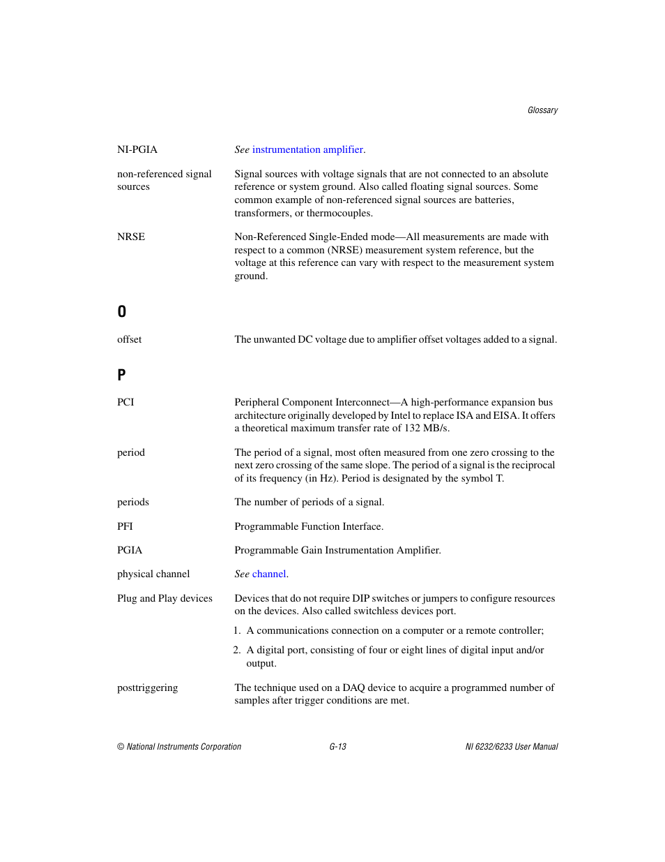 National Instruments NI 6232 User Manual | Page 164 / 180