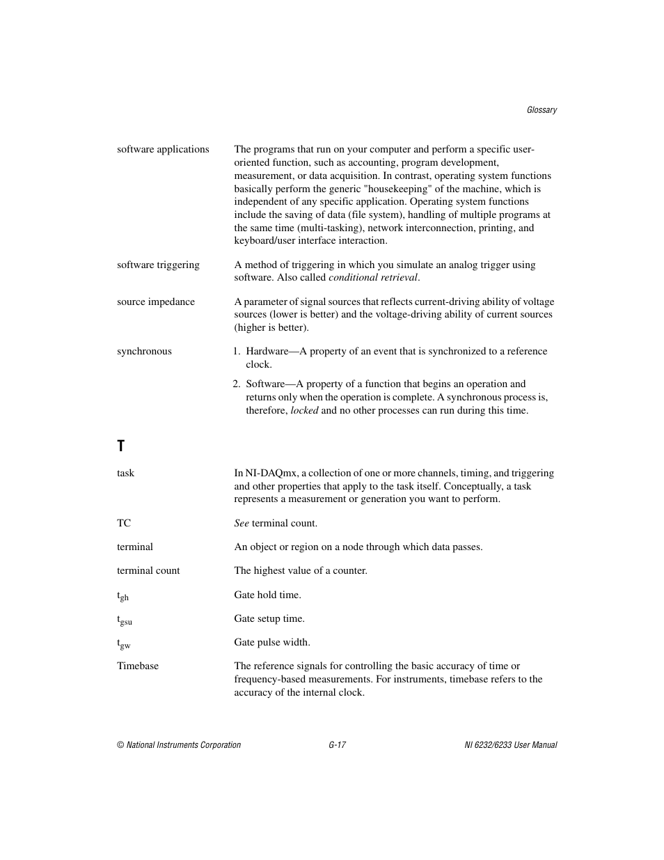 National Instruments NI 6232 User Manual | Page 168 / 180