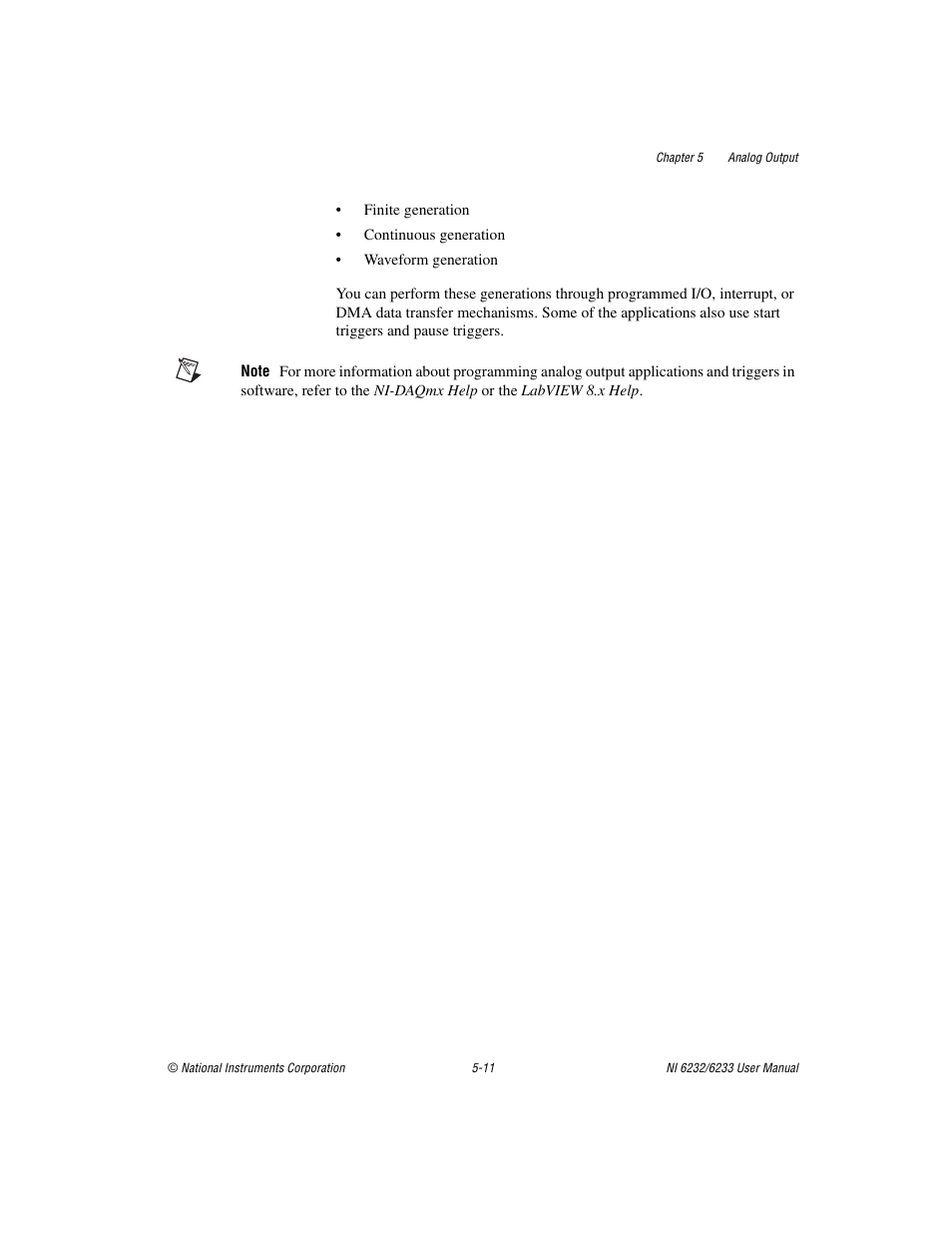 National Instruments NI 6232 User Manual | Page 69 / 180