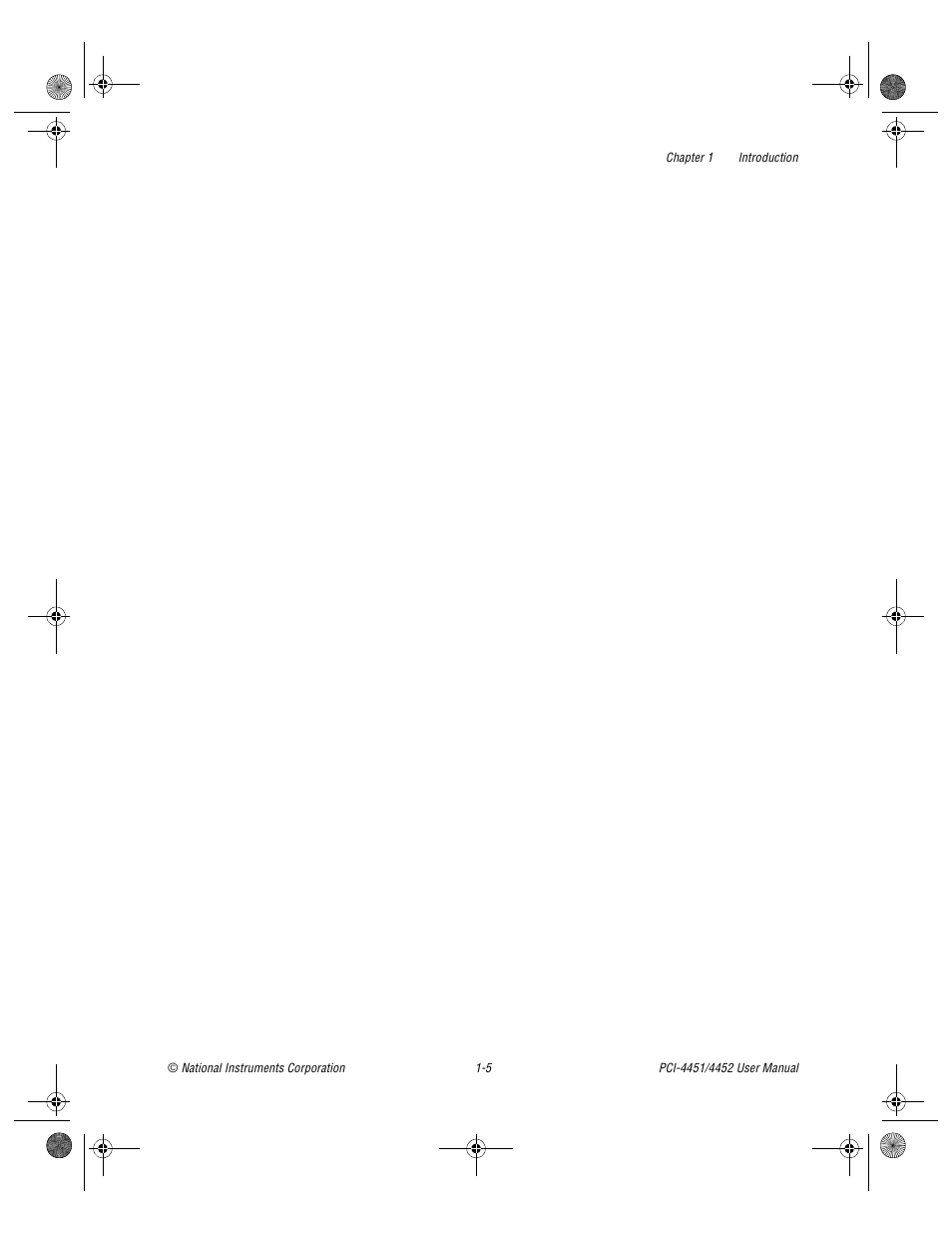 National Instruments PCI-4452 User Manual | Page 15 / 115