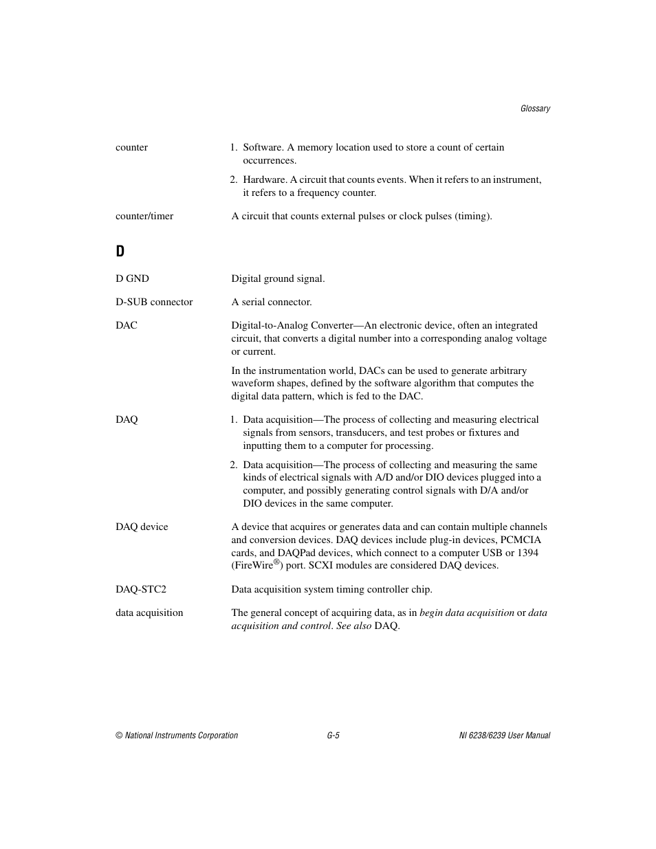 National Instruments NI 6238 User Manual | Page 149 / 172
