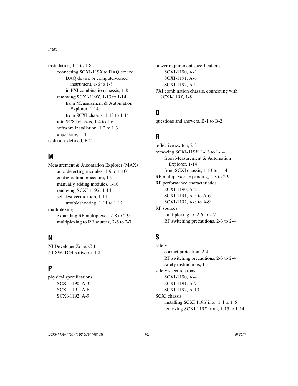 National Instruments 1192 User Manual | Page 51 / 54