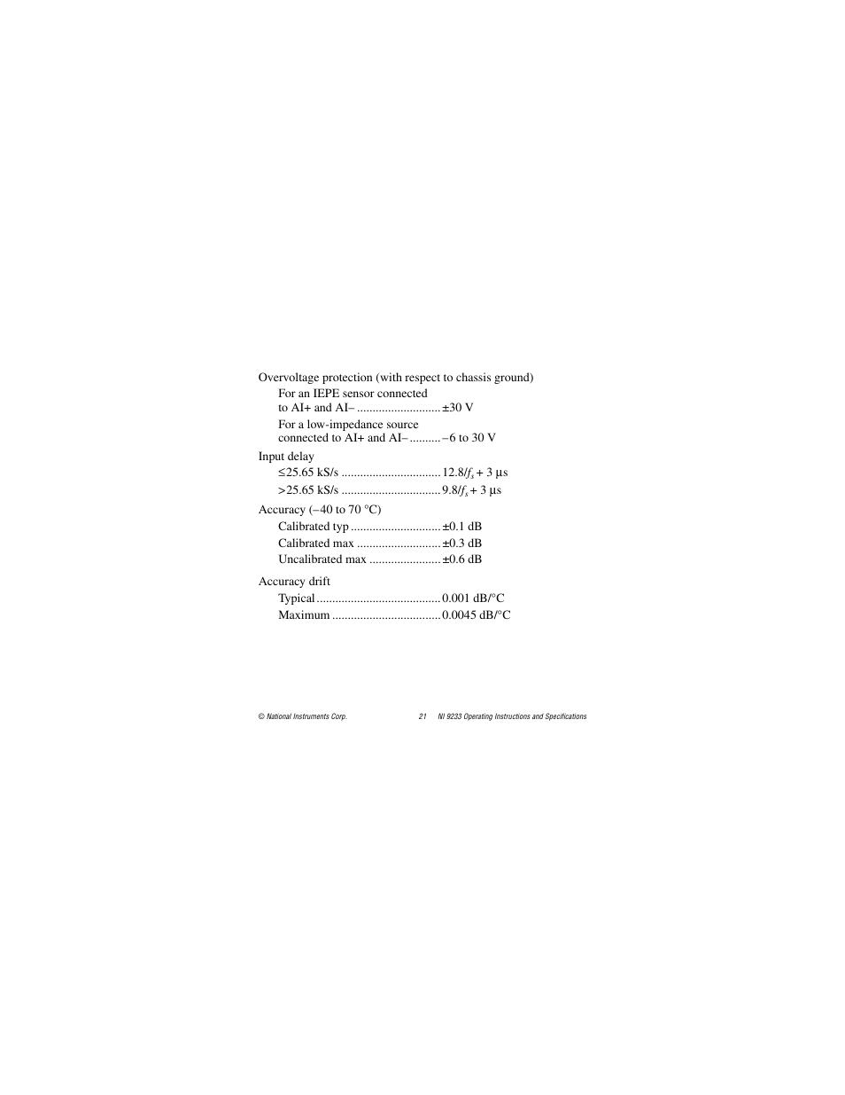 National Instruments NI 9233 User Manual | Page 21 / 34