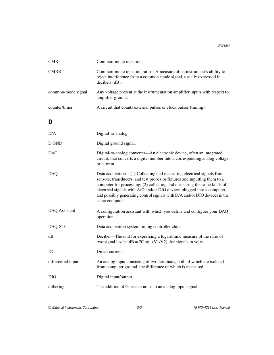 National Instruments Isolated Analog Input Device NI PXI-4224 User Manual | Page 73 / 85