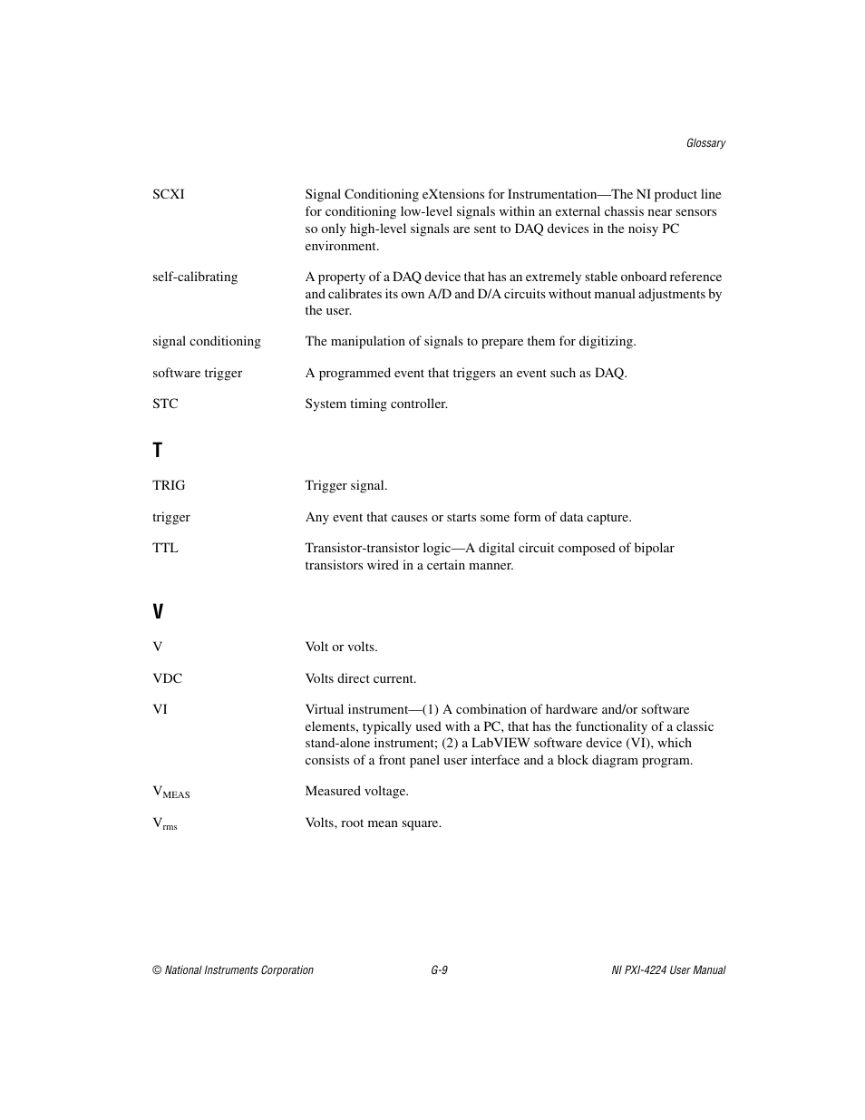 National Instruments Isolated Analog Input Device NI PXI-4224 User Manual | Page 79 / 85