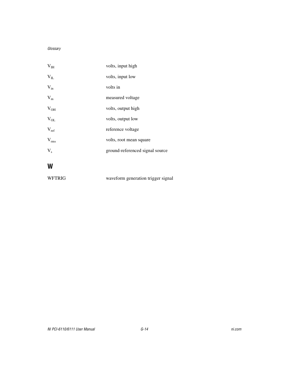 National Instruments NI PCI-6110 User Manual | Page 107 / 118