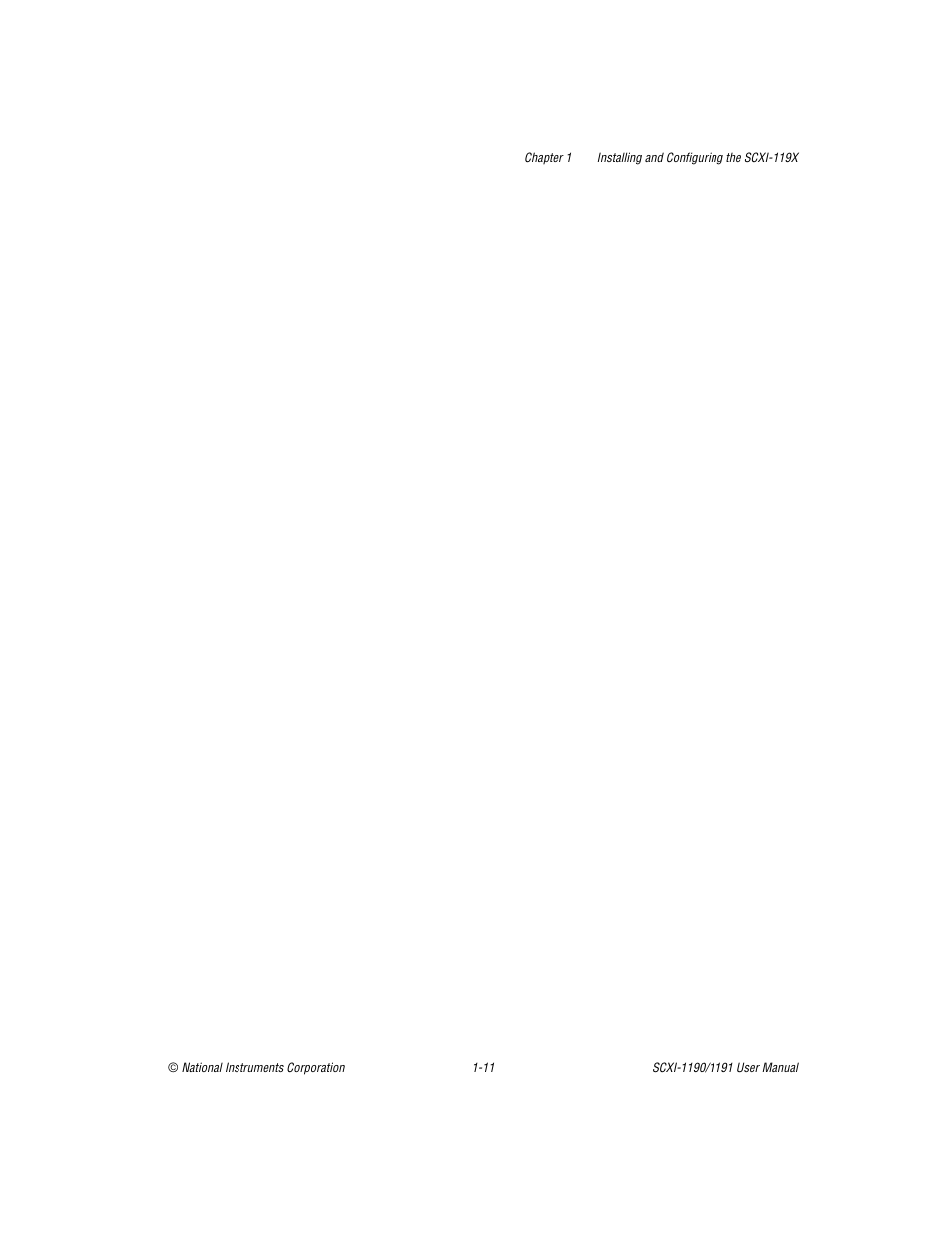 National Instruments SCXI-1190/1191 User Manual | Page 19 / 45