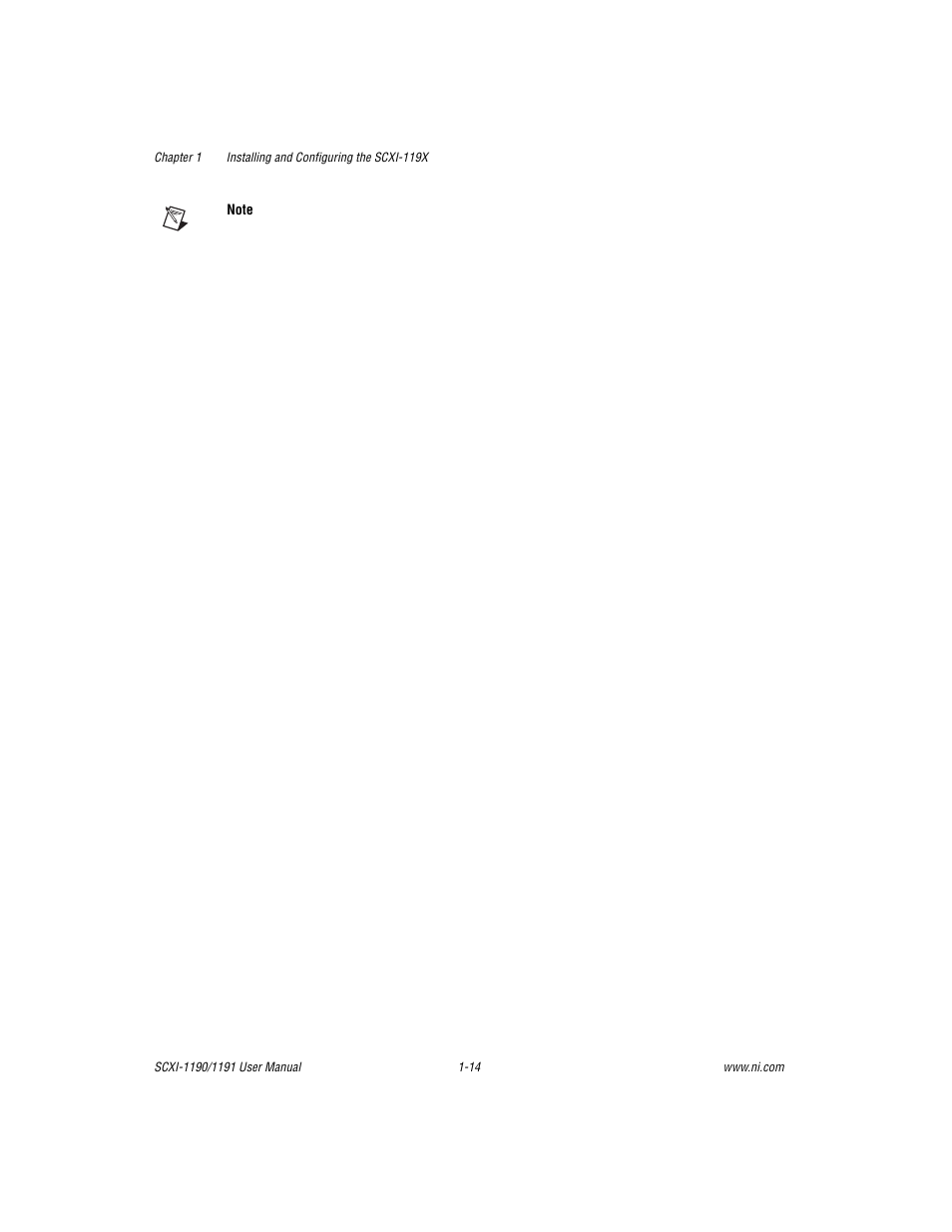 National Instruments SCXI-1190/1191 User Manual | Page 22 / 45