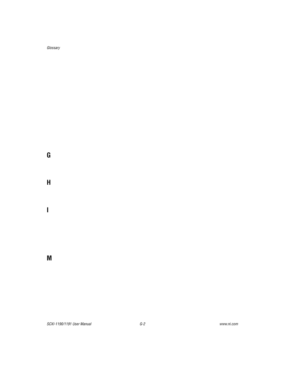 National Instruments SCXI-1190/1191 User Manual | Page 40 / 45