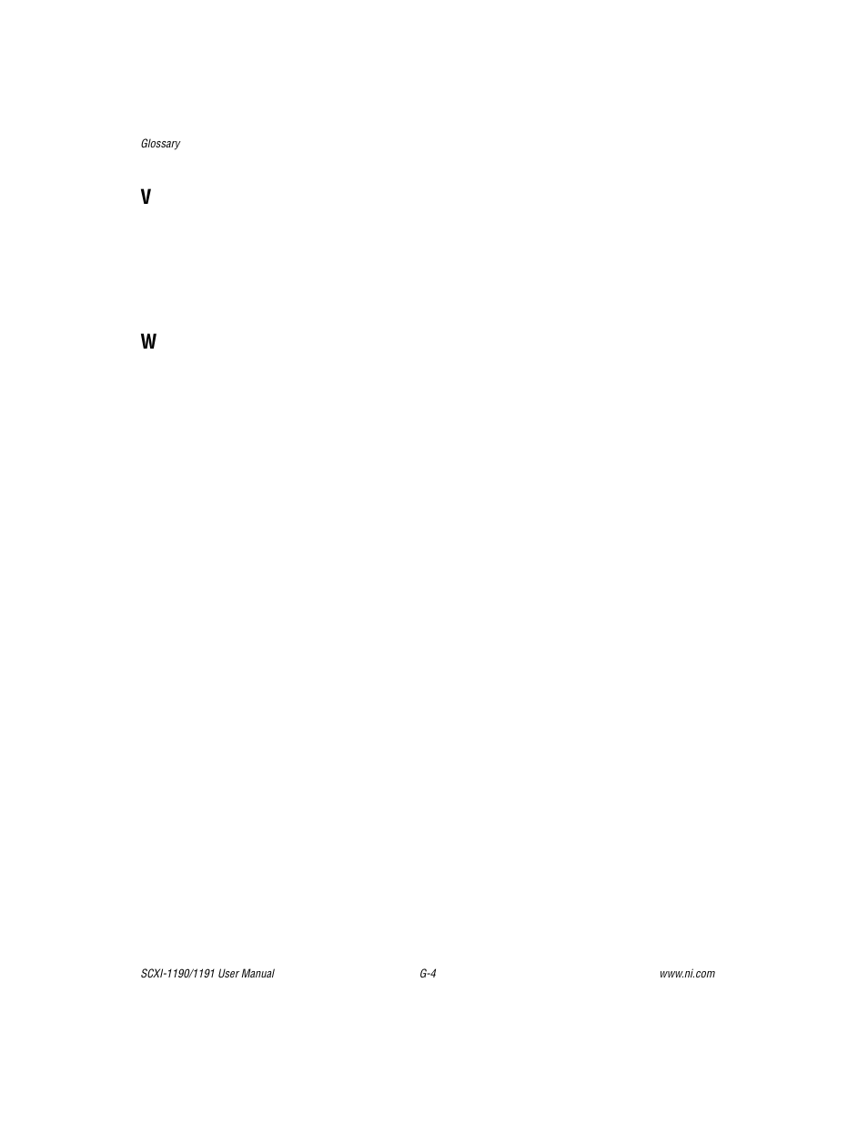 National Instruments SCXI-1190/1191 User Manual | Page 42 / 45