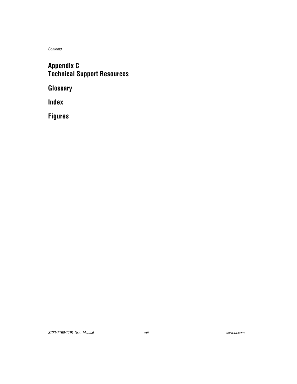 Figures | National Instruments SCXI-1190/1191 User Manual | Page 8 / 45