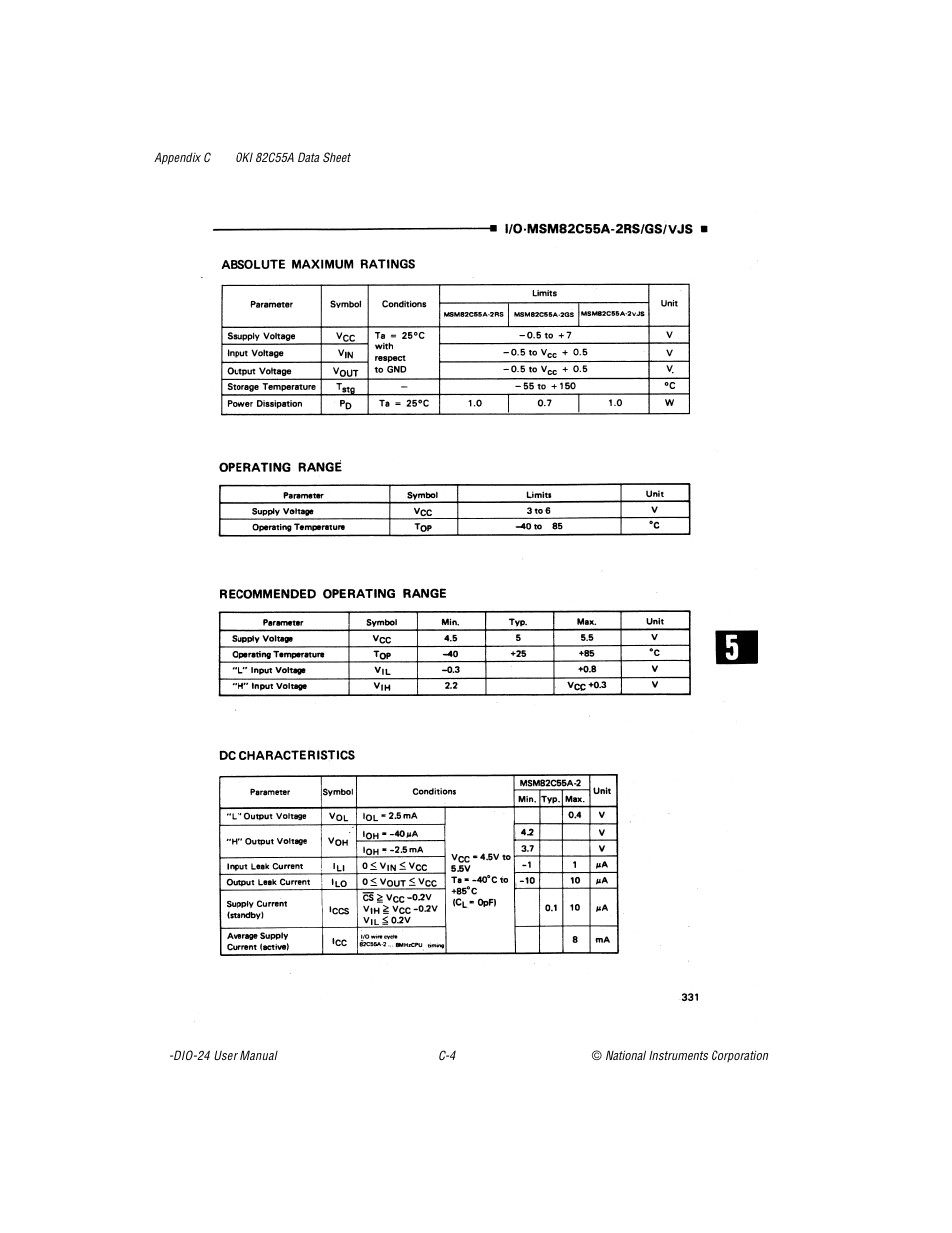 National Instruments PC-DIO-24 User Manual | Page 53 / 75